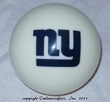 New York Giants (Home Color) Ball with Logo Billiard Pool Table Cue Ball / 8 Ball