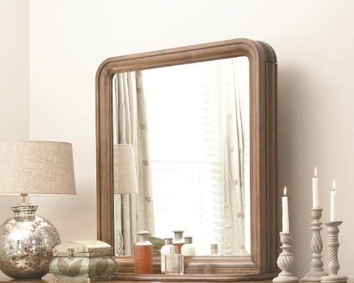 Pennsylvania House New Lou Vertical Storage Mirror, Cognac