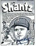 Bobby Shantz Signed Athletics 8x10 Lithograph - 1952 AL MVP