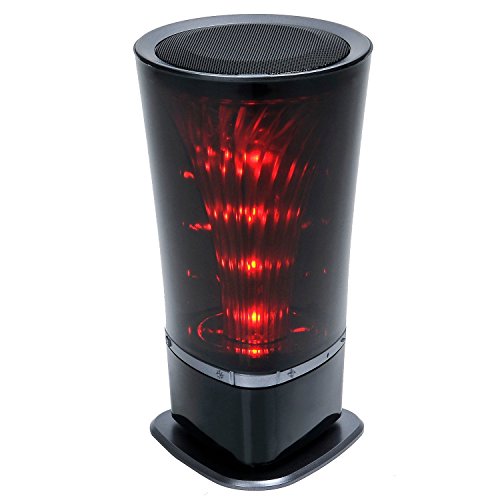 Bluetooth Speakers with FM radio,Portable Color Changing LED Light Wireless HI--FI Surround Stereo Sound Speaker Speakerphone for Home and Outdoor Party / Beach / Picnic