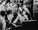 Forbidden Planet 12x16 Matte B&W Photo (Leslie Nielsen Richard Anderson) Image
