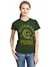 NFL Women's Green Bay Packers Heather Vintage Short Sleeve Crew
