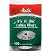 Melitta U S A Inc 628354 White Disc Coffee Filter