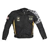 Power-Trip Army Delta Textile Motorcycle Jacket