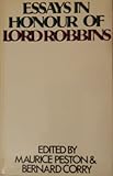 Essays in honour of Lord Robbins