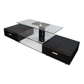 Icon Cube - Designer Glass Stand For LCD or Plasma TV for up to 50KG or 42"
