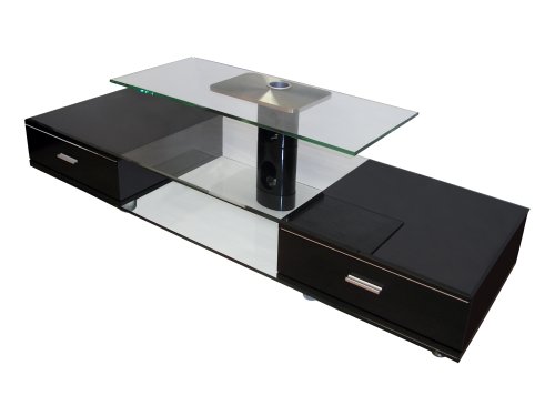 Icon Cube - Designer Glass Stand For LCD or Plasma TV for up to 50KG or 42"