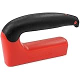 Powerful Handle Magnet with Ergonomic Handle, 4.50" Length, 1" Width, 3.375" Height Including Handle, 100 Pounds Pull, 1 each