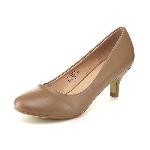 BELLAMARIE NINE8 Women's Comfy Basic Slip On Pump Party Dress Kity