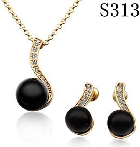 SuperbMatch Ps314 Fine 100% Real S925 Pure 18K Gold Plated Opal - Drop Necklace Earrings Jewelry Set