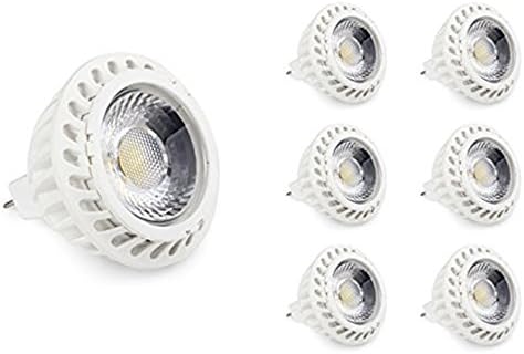 How Nice MR16 LED Bulbs, Warm White, 50w Equivalent,Standard Size, Recessed Lighting, MR16 LED, LED Spotlight, 360LM, 45¡ã-Pack of 6