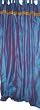 2 Arterian Royal Blue Art Silk Drapes / Curtains 108"