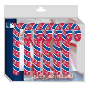 Buy Philadelphia Phillies 2008 World Series Champions Candy Cane Ornament Set by Forever Collectibles