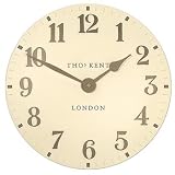 Thomas Kent Greenwich Wall Clock - 30cm Cream B4GC