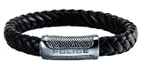 Produkt-Bild: Police Armband Leder 21cm PJ22045BLB/03-21