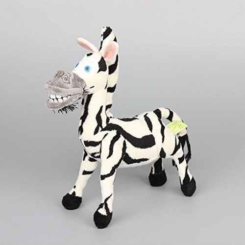 Madagascar Zebra Marty 8 Inch Toddler Stuffed Plush Kids Toys