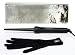 HERSTYLER BLACK 13MM BABY CLIP LESS TOURMALINE CURLING IRON