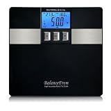BalanceFrom High Accuracy Digital Body Fat Scale & Bathroom Scale with PC Connection and Fitness Software [NEWEST VERSION] ~ BalanceFrom