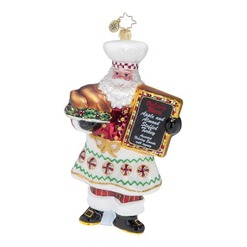 Christopher Radko Cookin’ Claus Ornament