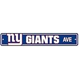 Bsi Products Bsi NFL New York Giants Plastic Street Sign