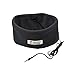 eBerry Sweet Dream Sleep Headphones Sleeping Phones Headband Headphone Bed Headset Eye Mask Earphones Run Stereo Headband Yoga Music Headband Sport Headband Earbuds for MP3 MP4, iPhone 6, 6 Plus, 5 5C 5S 4S iPad, LG G2, Samsung Galaxy S5 S4 S3 Note 3 and Other Android Cell Phones – Medium Size: Fits Most + eBerry Black Velvet Storage Bag Carrying Pouch for Headphone, Cellphone, MP3/MP4 Player, iPod, and More (Grey + Bag)