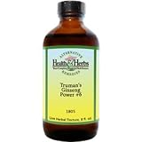Alternative Health & Herbs Remedies Truman's Power Ginseng + 6 8-Ounce Bottle