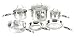 Sabatier Signature Stainless Steel 10-Piece Cookware Set