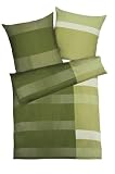 Kaeppel G-009298-03D1-VFMF Bettw&auml;sche 2-teilig Passport 135 x 200 cm Microfaser Flanell, gr&uuml;n