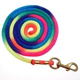 Rainbow Poly Lead Rope with Bolt Snap