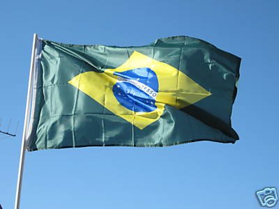 Brazil National Country Flag: 3x5ft poly