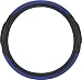 Pilot Automotive SW-68B Racing Style Steering Wheel Cover in Blue and Black