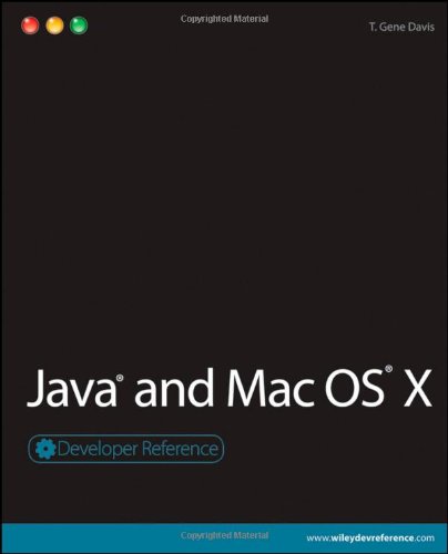 Java and Mac OS X 0470525118 pdf