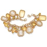 Cameo Charm Bracelet 7 1/2-8 1/2