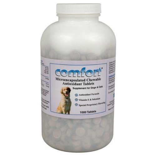 Comfort Microencapsulated Chewable Antioxidant Tablets - 1000 tabs