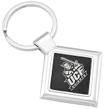 UCF Knights Vogue Brushed Metal Logo Keychain