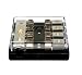 Absolute AGD24C 4 GANG CHROME AGU FUSE DISTRIBUTION BLOCK