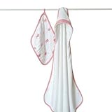 Aden and Anais Hooded Towel Washcloth Set-Bathing Beauty by Aden and Anais [並行輸入品]