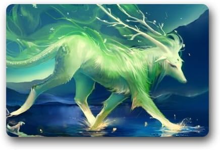 Hot Design Wolf Indoor/Outdoor Floor Mat 23.6"(L) x 15.7"(W)