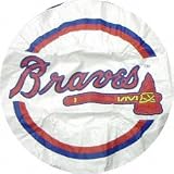 Atlanta Braves White Tire Cover