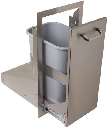 Artisan Grills ART-TC Trash Center on Ball Bearing Rollers