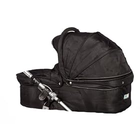 Trends For Kids Single Carrycot for Twinner Twist Duo, Black