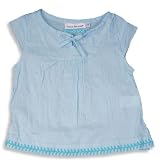 Cool Island - Girls Cap Sleeved Top, Lt. Blue