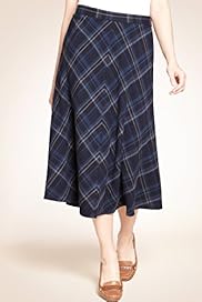 Classic Collection Checked Panelled Skirt