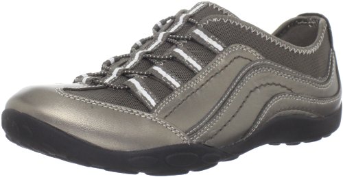 Clarks Women's Haley Falcon Lace-Up,Pewter,8 W US