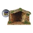Wood Nativity Stable - 9" Length x 7" Height - Boxed