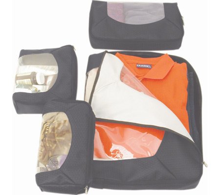 Travelon Set of 4 Packing Organizers w/View Thru™ 