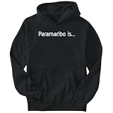 Hoodie Mens Black  Paramaribo IS  Capitals