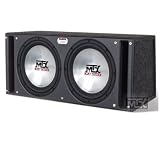 New MTX 2-Ohm 12 SledgeHammer Loaded Subwoofer Sub Box