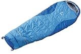 Mumien Kinder Schlafsack Deuter Starlight EXP cobalt blau Zip links Kinderschlafsack