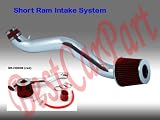 97 98 99 00 01 Honda Prelude Base Sh 2.2 & 98 99 00 01 02 Accord L4 Short Ram Intake Red (Included Air Filter) #Sr-hd009r